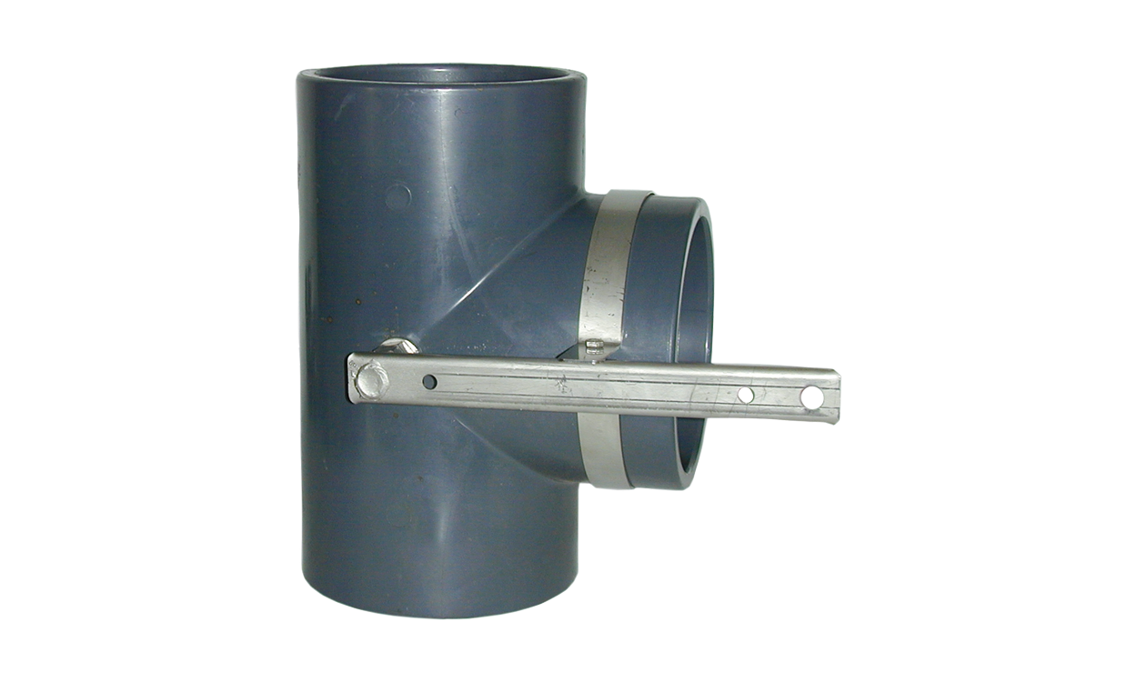 pvc dreiwege absperrventil