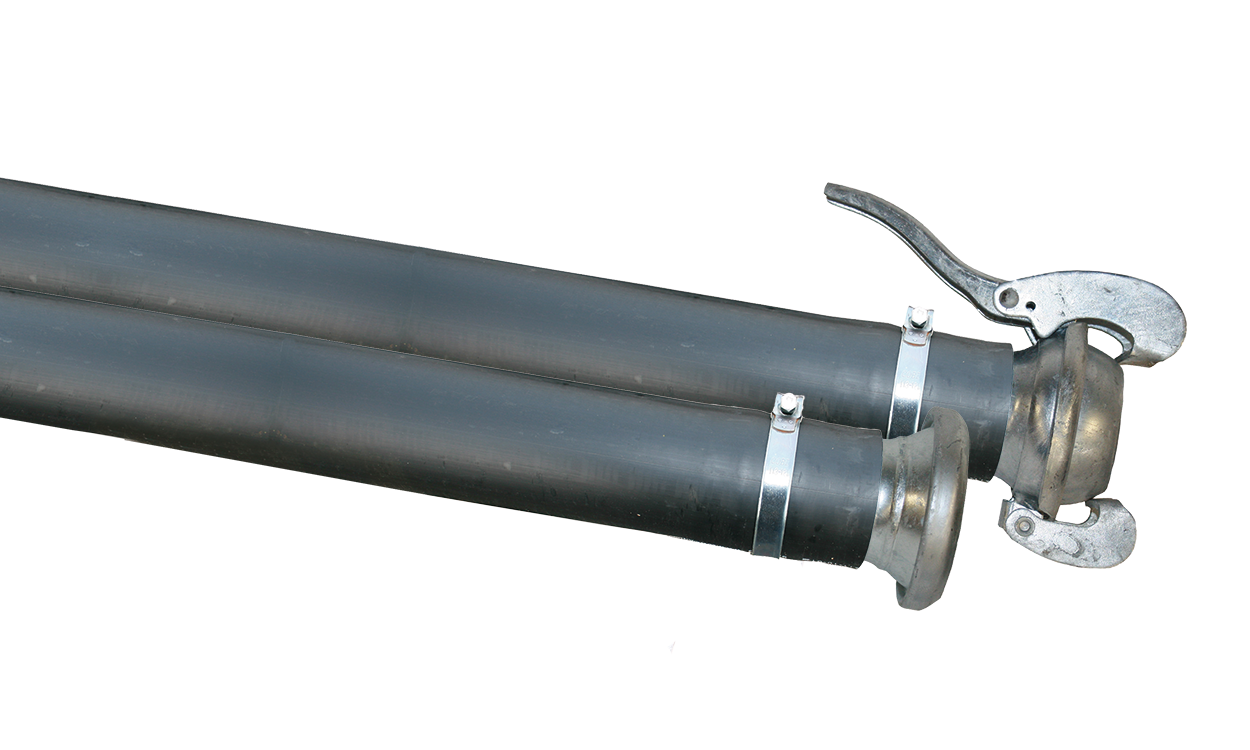 hdpe schnellkupplungsrohre einerseits m kupplung andererseits v kupplung system bauer huecobi gmbh