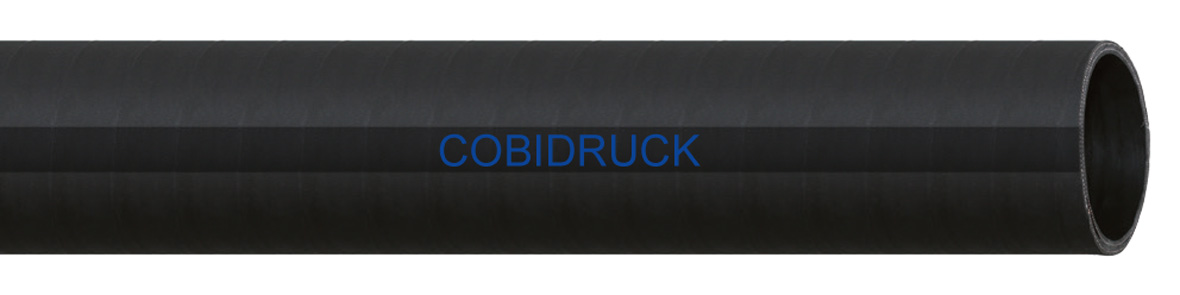 cobidruck gummi spiralsaug und druckschlauch schwarz bar betriebsdruck gerade laenge