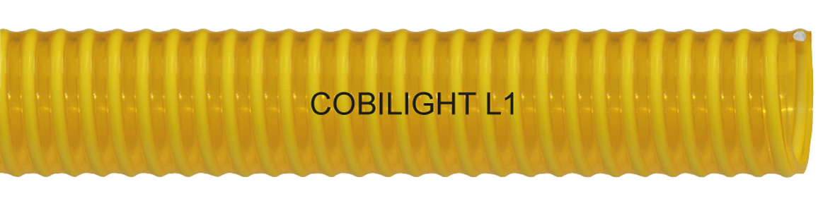 cobilight l pvc saug und druckschlauch gelb fuer lebensmittel nach eu verordnung gerade laenge