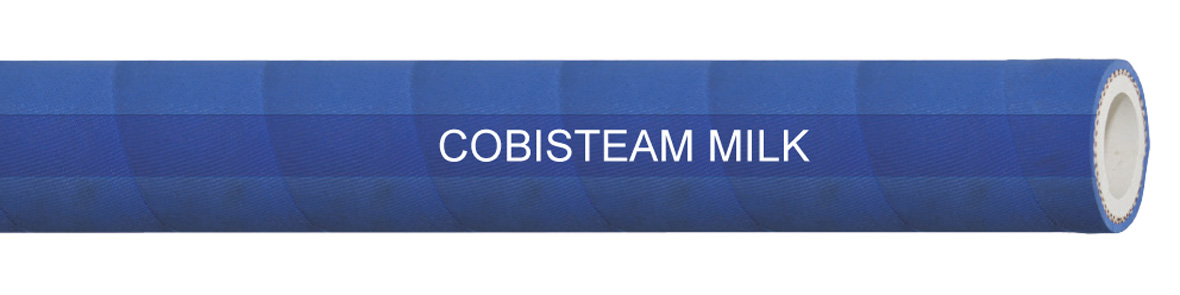 cobisteam milk niederdruck molkerei dampfschlauch blau mit weisser schlauchseele nbr fda qualitaet gerade laenge