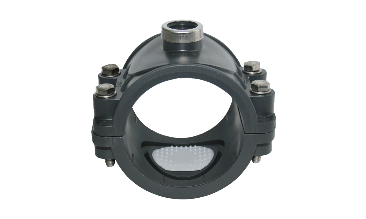 pp anbohrschelle mit antirotationssystem
