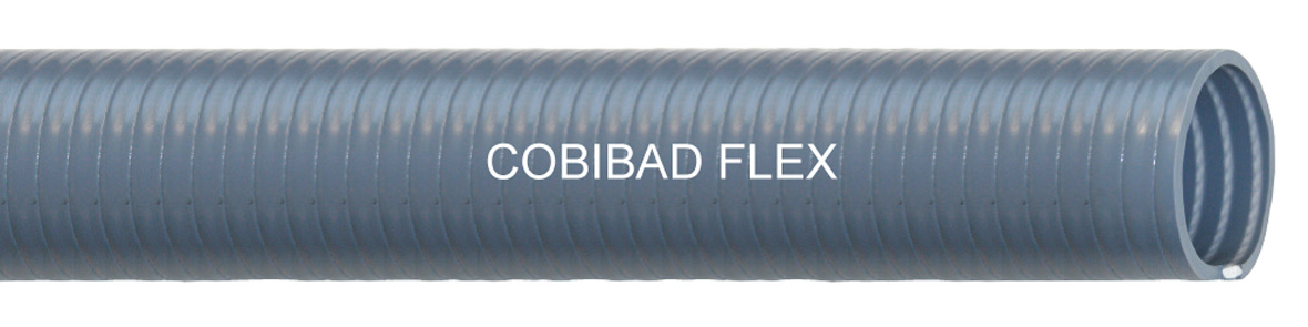 cobibad flex pvc schwimmbadschlauch poolschlauch teichschlauch pvc saug und druckschlauch grau gerade laenge