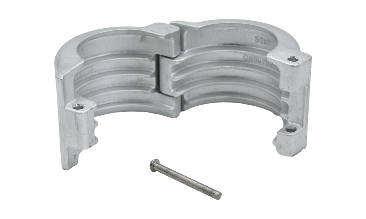 aluminium spannschalen verschraubungen spannfix hcobi gmbh