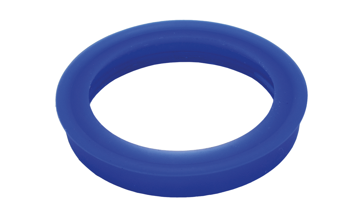 trinkwasserdichtring aus silikon blau fuer druckbetrieb und saugbetrieb kupplung system storz hcobi gmbh