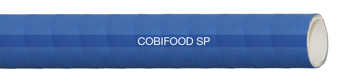 cobifood sp lebensmittel saug und druckschlauch nbr blau mit weisser schlauchseele bar betriebsdruck gerade laenge