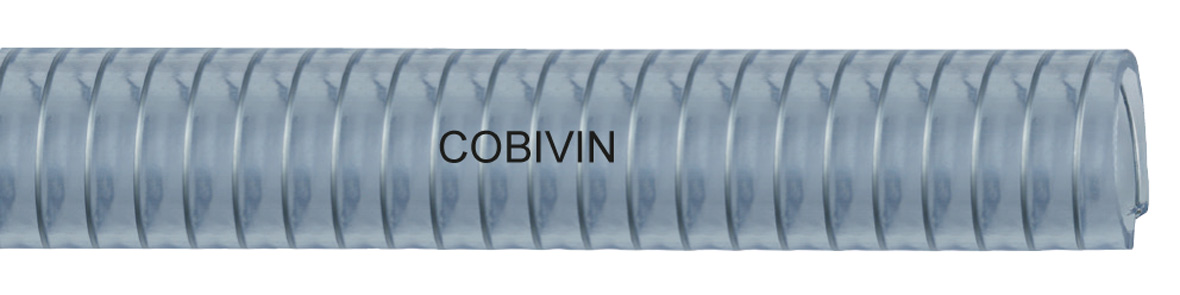 COBIVIN - PVC zuig- en persslang met staaldraadspiraal