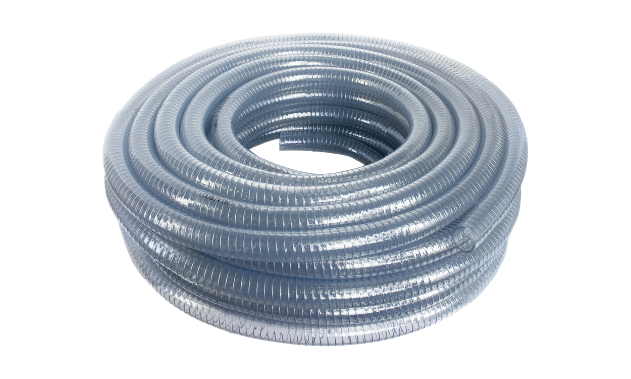 COBIVIN - PVC-Saug- und Druckschlauch mit Stahldrahtspirale