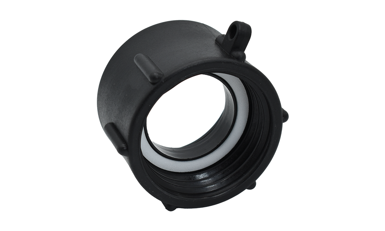 ibc adapter beidseitig innengewinde schwarz hcobi gmbh