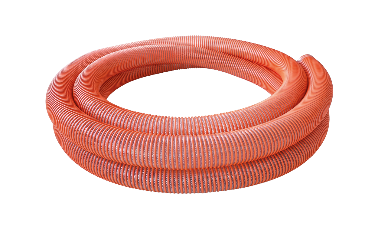 cobispiralpress hochflexibler pvc saug und druckschlauch mit aussenliegender spirale fuer drehkolbenpumpen guelleschlauch rolle