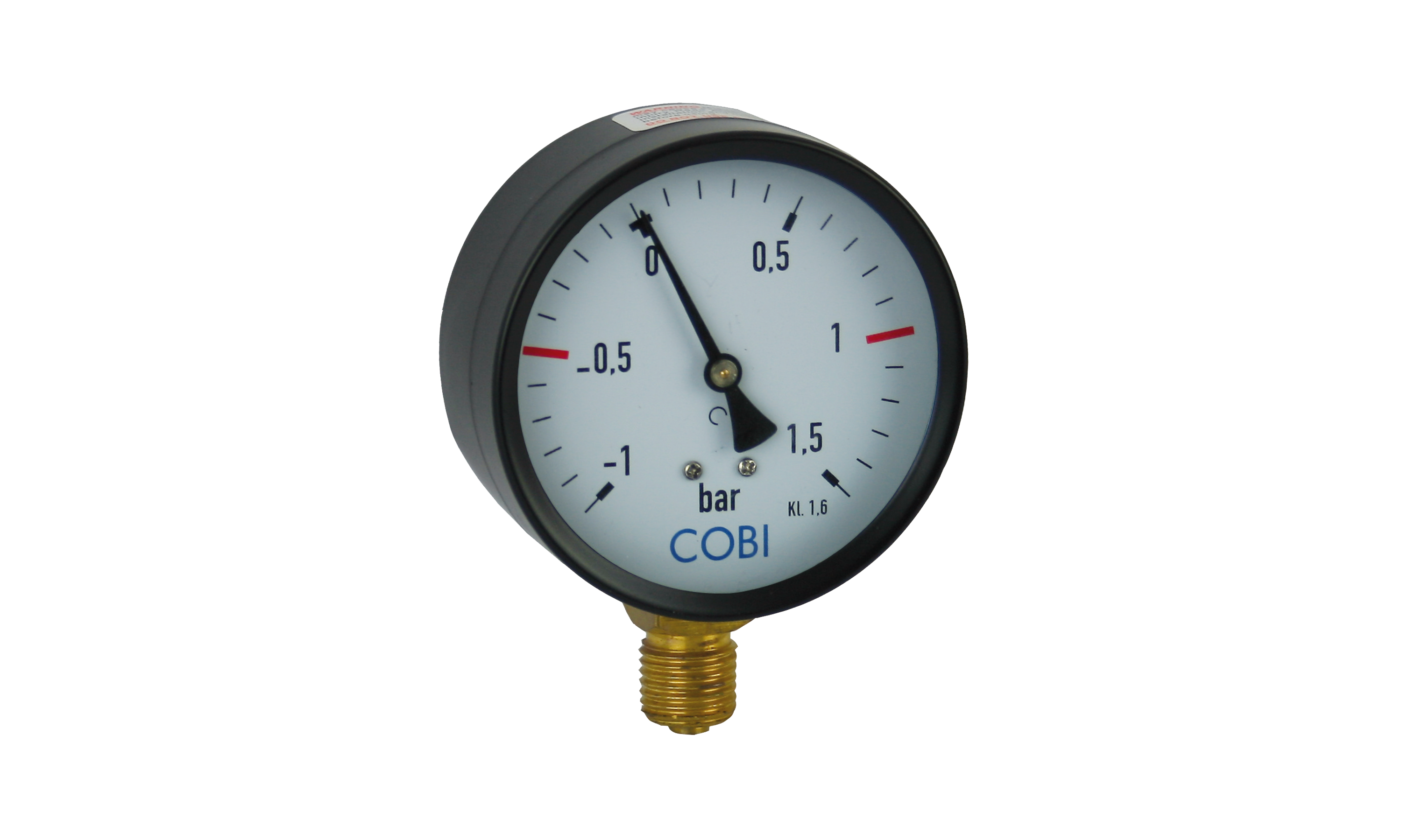 manometer unten mit aussengewinde