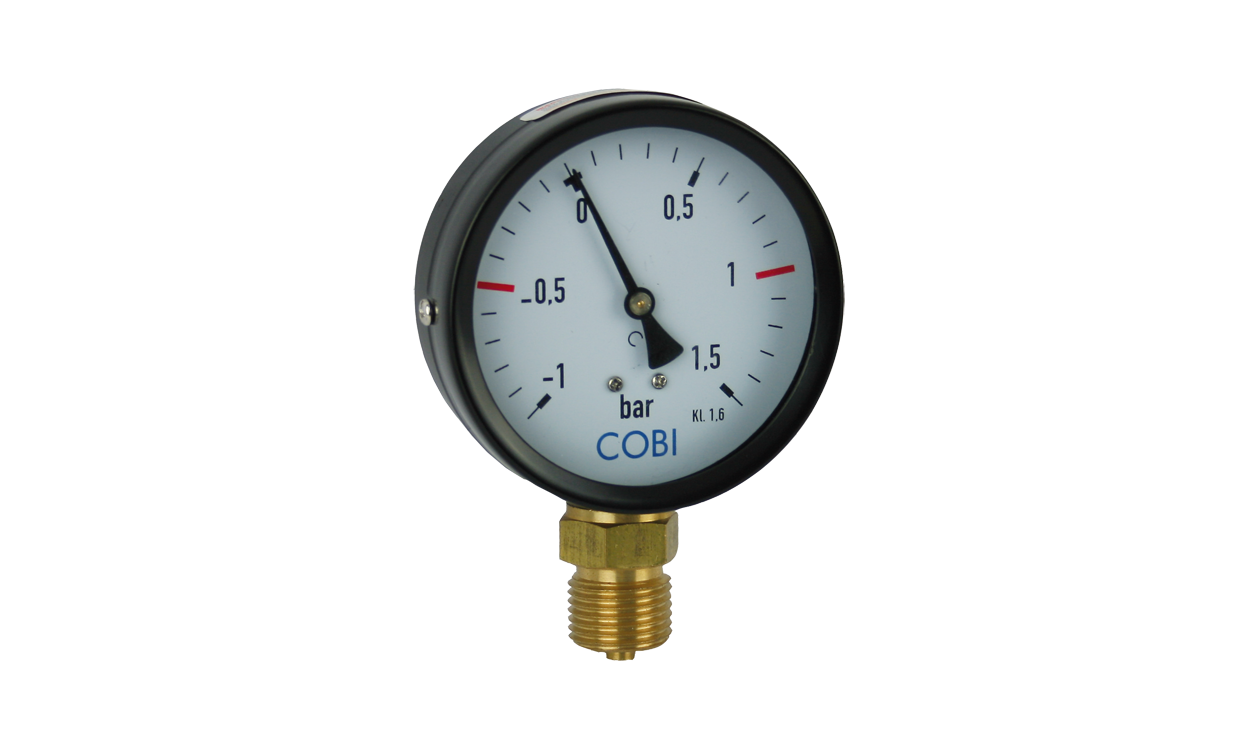 manometer unten mit aussengewinde
