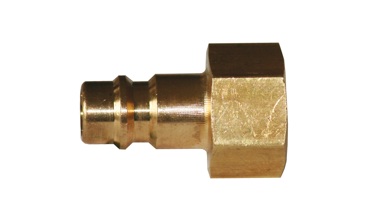 druckluftkupplung aus messing stecknippel mit innengewinde dn