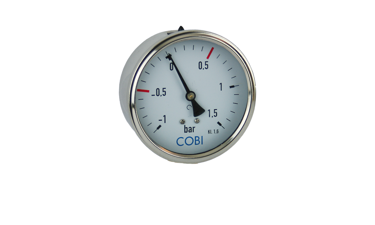 glyzerin manometer mm aus edelstahl unten mit aussengewinde