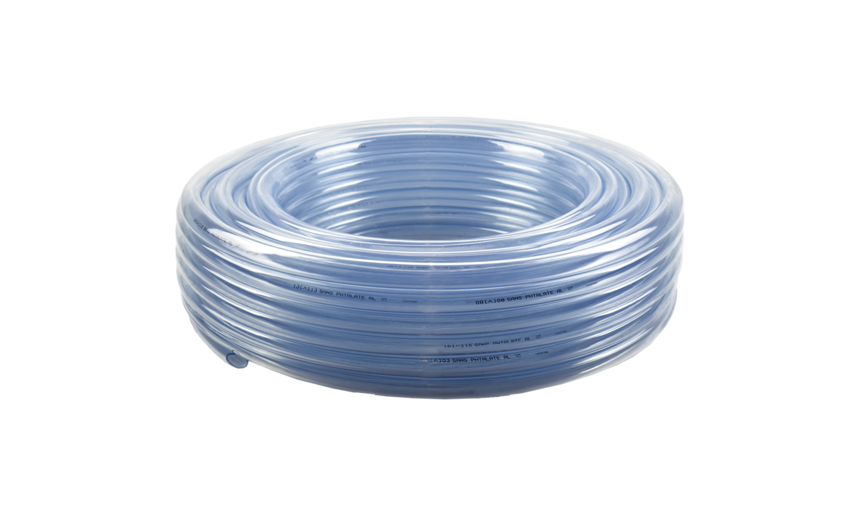 cobiair clear pvc schlauch klar transparent zum durchleiten von luft wasser und lebensmitteln rolle