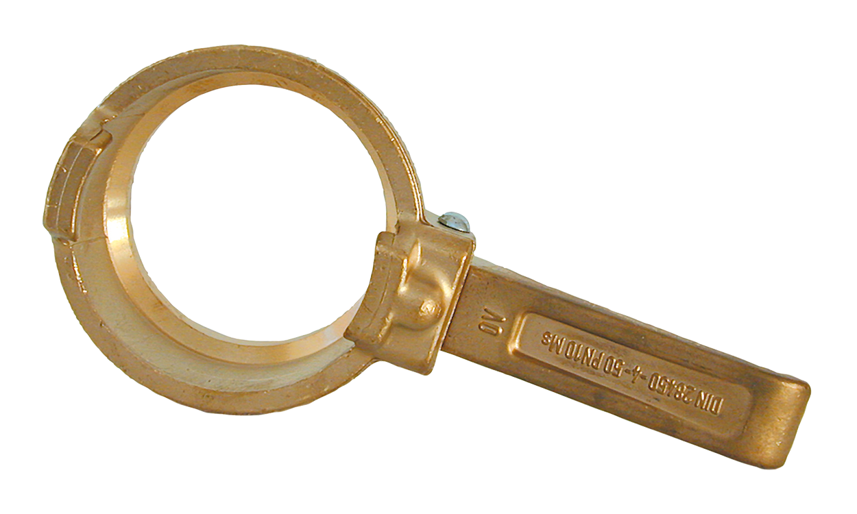 tw spannring mit hebel aus messing din en
