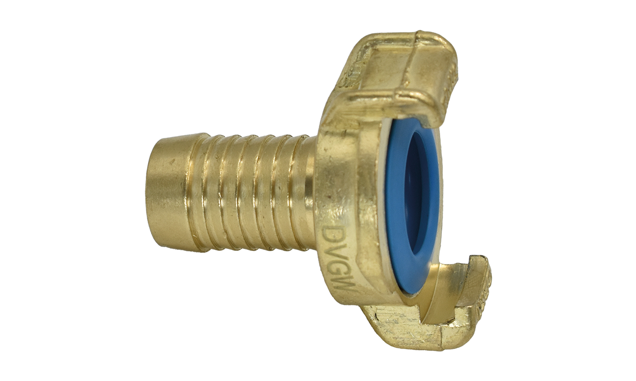 ms trinkwasser schnellkupplung mit schlauchstueck mit ktw zulassung d und langzeitpruefung dvgw w mit blauer ktw dichtung hcobi gmbh