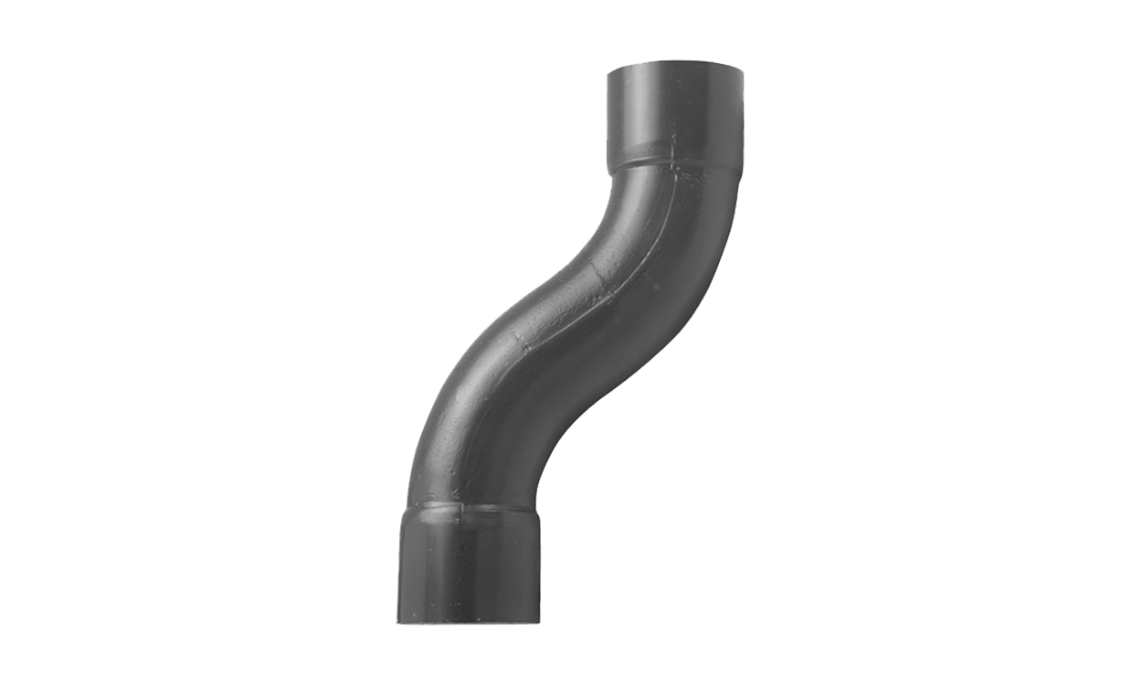pvc s bogen mit klebemuffen