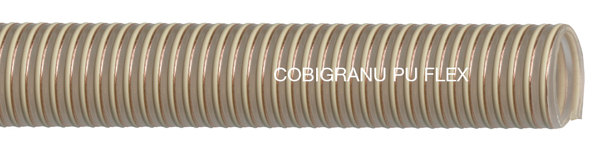 COBIGRANU PU FLEX - PVC/PU-Saug- und Druckschlauch für mittelschwere Anwendungen