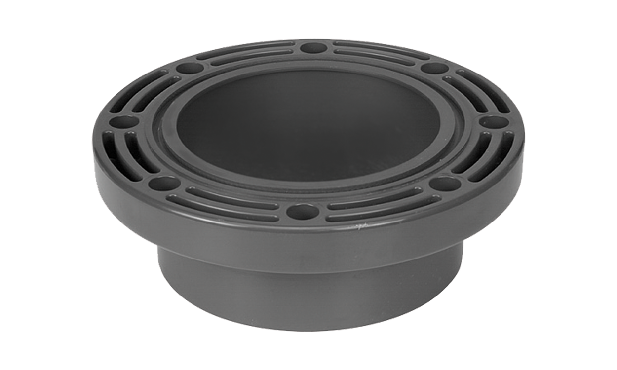 pvc klebeflansch mit klebemuffe
