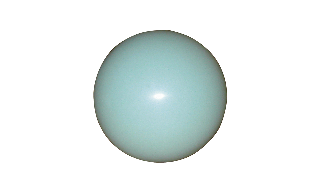 schwimmerkugel aus pe hohl weiss