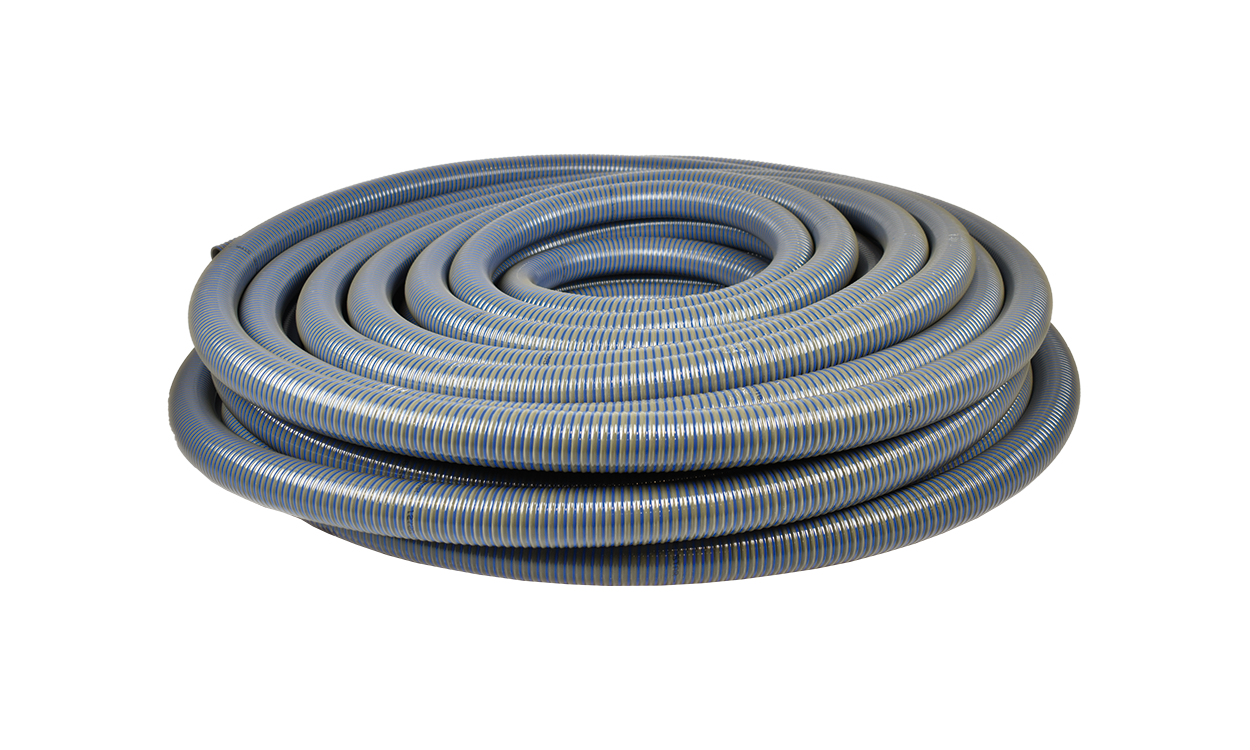 cobiblue star flexibler pvc saug und druckschlauch grau blau guelleschlauch rolle