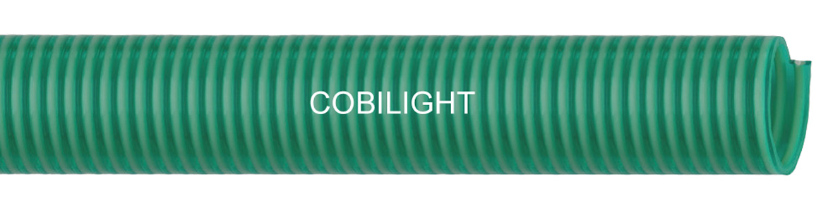 cobilight standard pvc saug und druckschlauch gruen mit weisser spirale pumpenschlauch gerade laenge