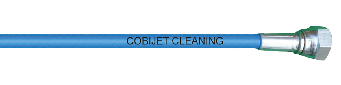 cobijet cleaning blau kunststoff rohrreinigungsschlauch bar betriebsdruck bar platzdruck gerade laenge